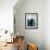 Andrew Zimmerman Watches a Grizzly Bear Swim in a Pool in the Exhibit at the Brookfield Zoo-null-Framed Photographic Print displayed on a wall