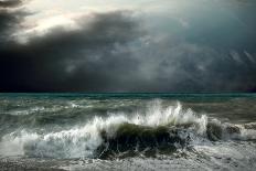 View of Storm Seascape-Andrey Yurlov-Photographic Print