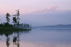 Russia Lake in Ural Mountains Autumn Evening-Andrey Zvoznikov-Framed Photographic Print