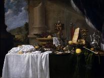 Pronk Still Life with Fruit, Oyters, and Lobsters, C. 1640-Andries Benedetti-Premier Image Canvas