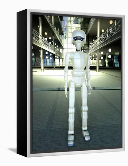 Android Robot, Artwork-Carl Goodman-Framed Premier Image Canvas