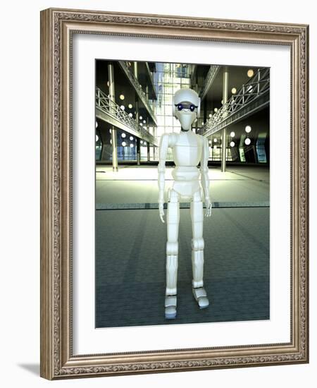 Android Robot, Artwork-Carl Goodman-Framed Photographic Print