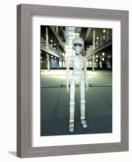 Android Robot, Artwork-Carl Goodman-Framed Photographic Print