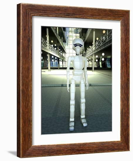 Android Robot, Artwork-Carl Goodman-Framed Photographic Print