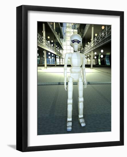 Android Robot, Artwork-Carl Goodman-Framed Photographic Print