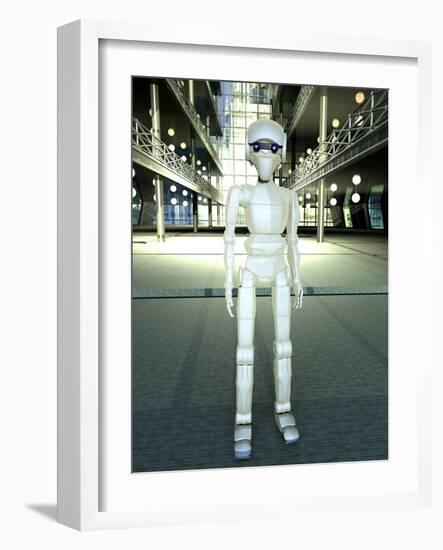 Android Robot, Artwork-Carl Goodman-Framed Photographic Print