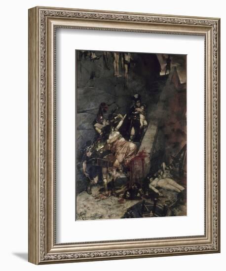 Andromaque-Georges Antoine Rochegrosse-Framed Giclee Print