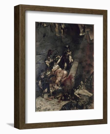 Andromaque-Georges Antoine Rochegrosse-Framed Giclee Print