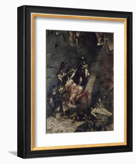 Andromaque-Georges Antoine Rochegrosse-Framed Giclee Print