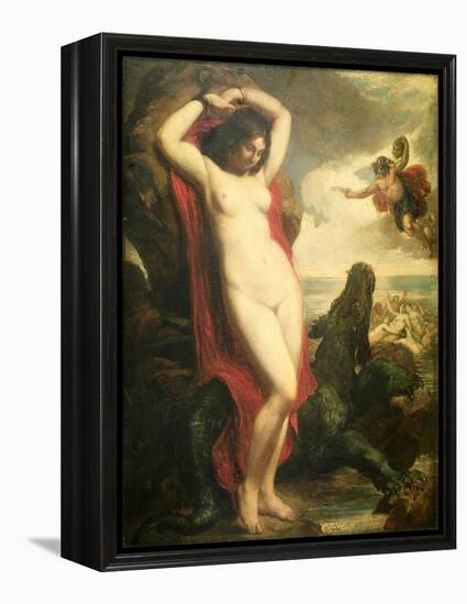 Andromeda and Perseus, C.1840-William Etty-Framed Premier Image Canvas