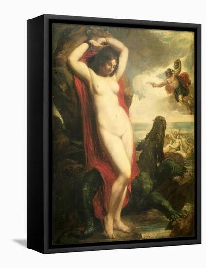 Andromeda and Perseus, C.1840-William Etty-Framed Premier Image Canvas