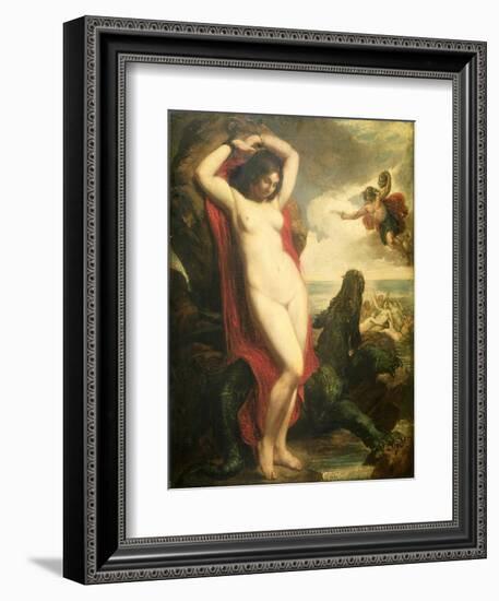 Andromeda and Perseus, C.1840-William Etty-Framed Giclee Print