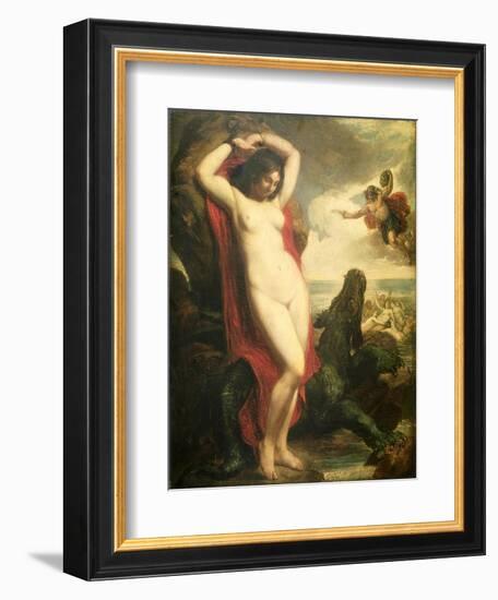 Andromeda and Perseus, C.1840-William Etty-Framed Giclee Print