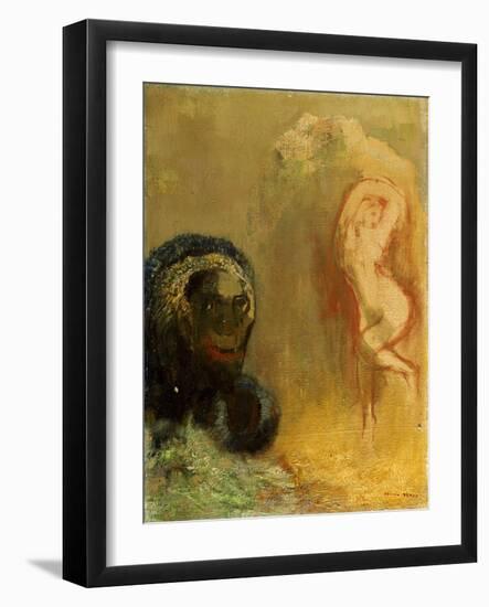 Andromeda and the Monster-Odilon Redon-Framed Giclee Print