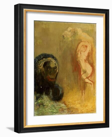 Andromeda and the Monster-Odilon Redon-Framed Giclee Print