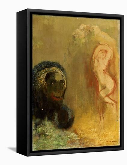 Andromeda and the Monster-Odilon Redon-Framed Premier Image Canvas