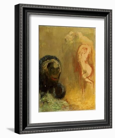 Andromeda and the Monster-Odilon Redon-Framed Giclee Print