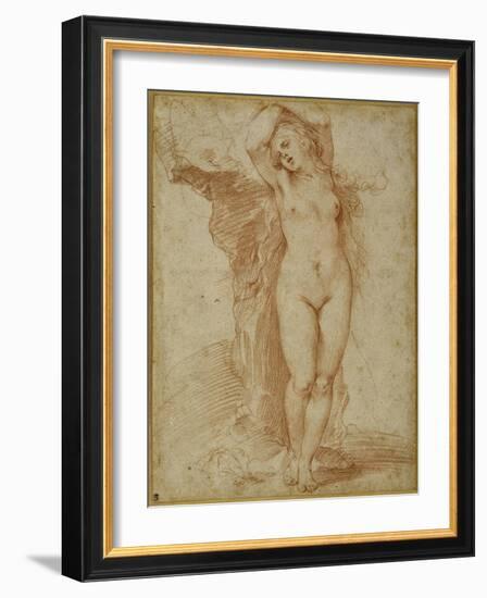 Andromeda Chained to the Rock, 1602-Guiseppe Cesari-Framed Giclee Print