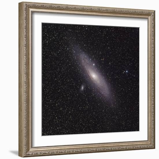 Andromeda Galaxy (M31) with Satellite Galaxies Messier 110 and Messier 32-Stocktrek Images-Framed Photographic Print