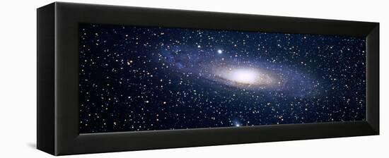 Andromeda Galaxy (Photo Illustration)-null-Framed Stretched Canvas