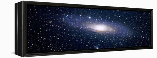 Andromeda Galaxy (Photo Illustration)-null-Framed Stretched Canvas