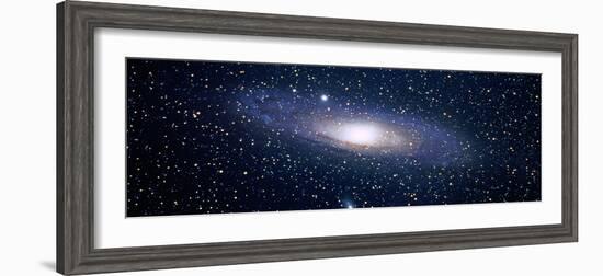 Andromeda Galaxy (Photo Illustration)-null-Framed Photographic Print