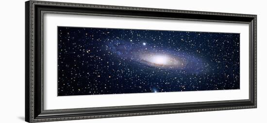 Andromeda Galaxy (Photo Illustration)-null-Framed Photographic Print