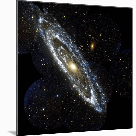 Andromeda Galaxy, UV Image-null-Mounted Premium Photographic Print
