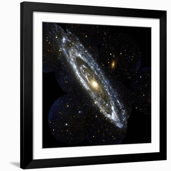 Andromeda Galaxy, UV Image-null-Framed Photographic Print