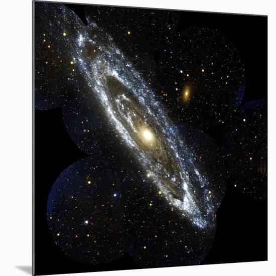 Andromeda Galaxy, UV Image-null-Mounted Photographic Print