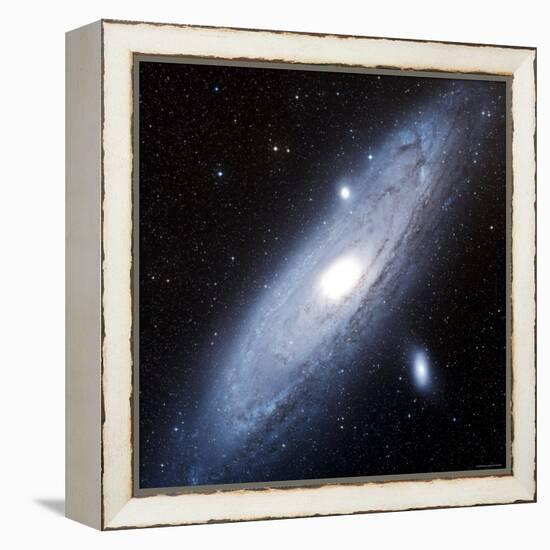 Andromeda Galaxy-Stocktrek Images-Framed Premier Image Canvas