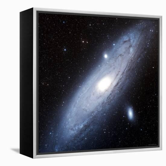 Andromeda Galaxy-Stocktrek Images-Framed Premier Image Canvas