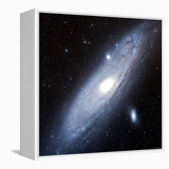 Andromeda Galaxy-Stocktrek Images-Framed Premier Image Canvas