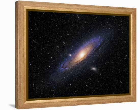 Andromeda Galaxy-Stocktrek Images-Framed Premier Image Canvas