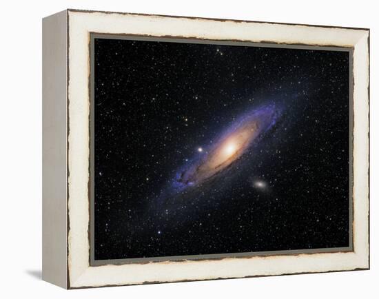 Andromeda Galaxy-Stocktrek Images-Framed Premier Image Canvas