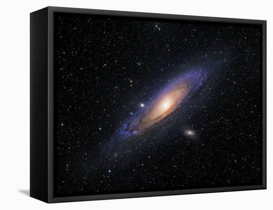 Andromeda Galaxy-Stocktrek Images-Framed Premier Image Canvas