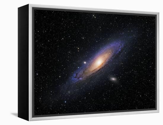 Andromeda Galaxy-Stocktrek Images-Framed Premier Image Canvas