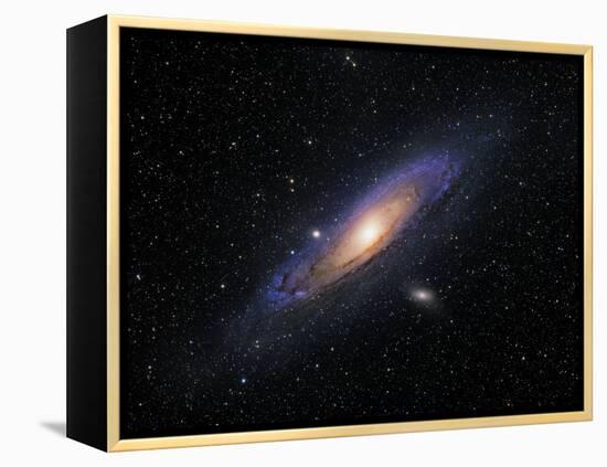 Andromeda Galaxy-Stocktrek Images-Framed Premier Image Canvas