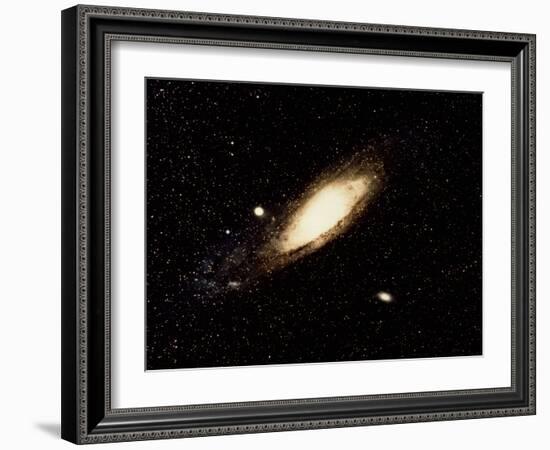 Andromeda Galaxy-Stocktrek-Framed Photographic Print