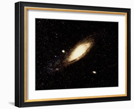 Andromeda Galaxy-Stocktrek-Framed Photographic Print