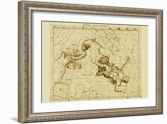 Andromeda Perseus Triangulum-Sir John Flamsteed-Framed Premium Giclee Print