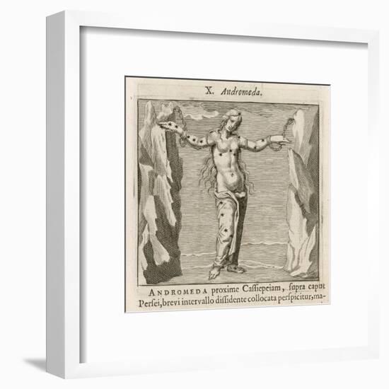 Andromeda Waiting to be Rescued by Perseus-Gaius Julius Hyginus-Framed Art Print