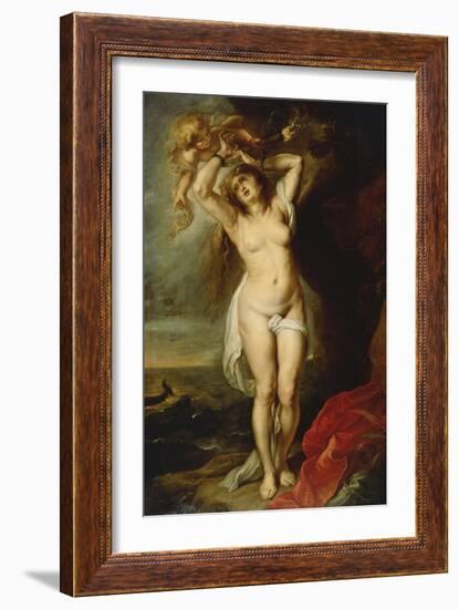 Andromeda-Peter Paul Rubens-Framed Art Print