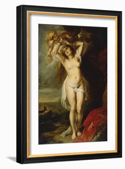 Andromeda-Peter Paul Rubens-Framed Art Print