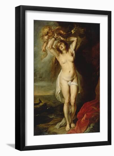 Andromeda-Peter Paul Rubens-Framed Art Print