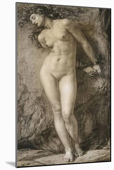 Andromeda-Edward John Poynter-Mounted Giclee Print