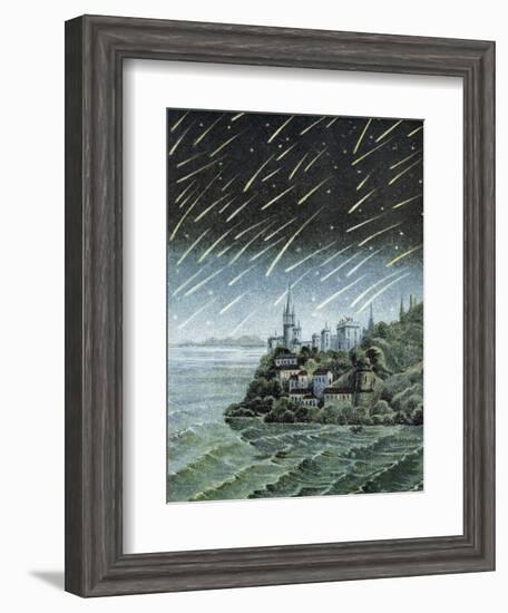 Andromedid Meteor Shower-Science, Industry and Business Library-Framed Premium Photographic Print