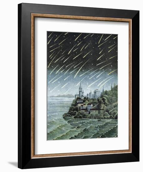 Andromedid Meteor Shower-Science, Industry and Business Library-Framed Premium Photographic Print