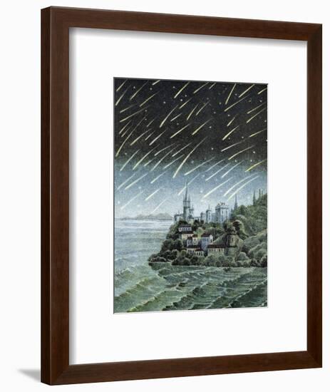 Andromedid Meteor Shower-Science, Industry and Business Library-Framed Premium Photographic Print