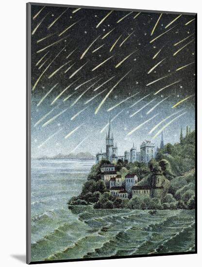 Andromedid Meteor Shower-Science, Industry and Business Library-Mounted Premium Photographic Print